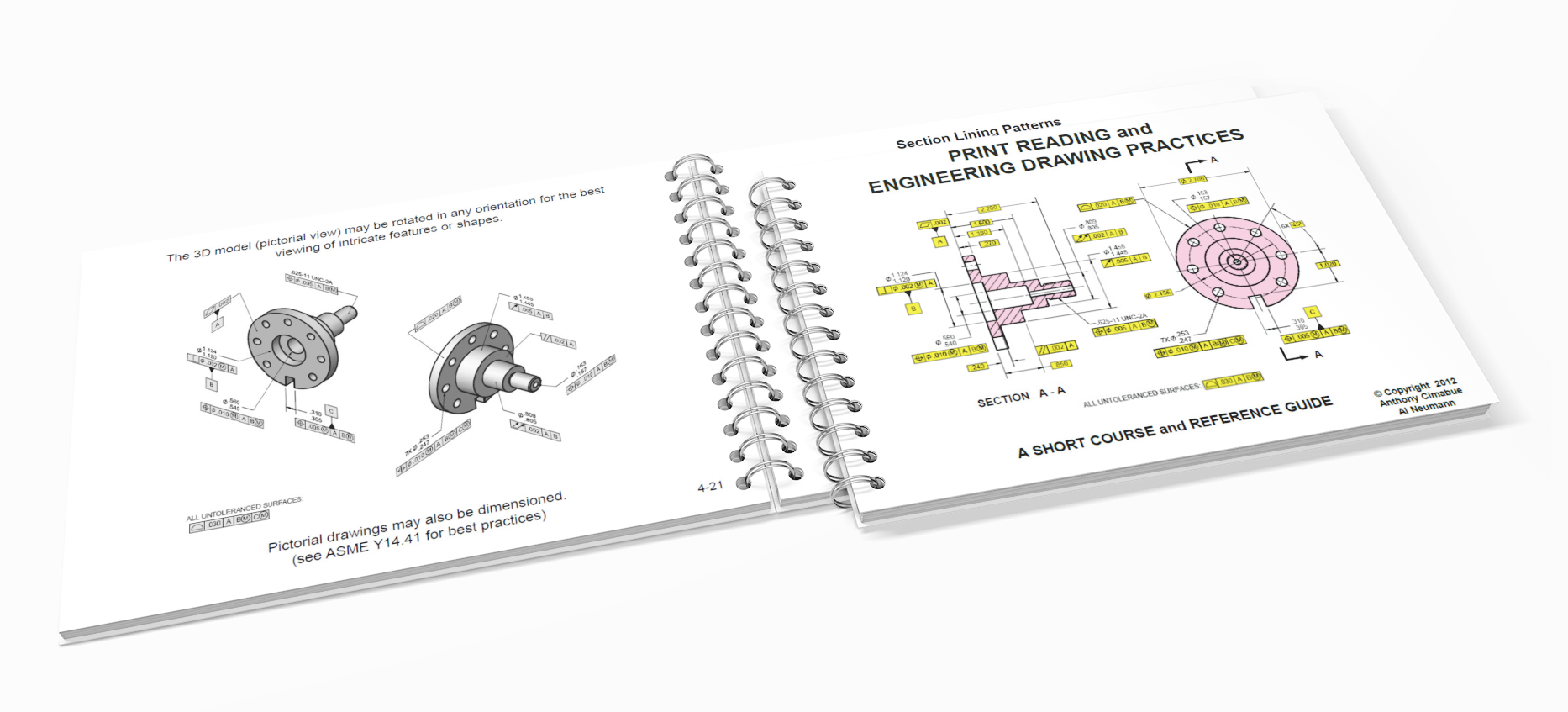 Print Reading and Engineering Drawing Practices Workbook - Image 2